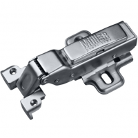 Меблева завіса Muller напівнакладна 95° Clip-On для алюмінієвого профілю з дотягом (714556)